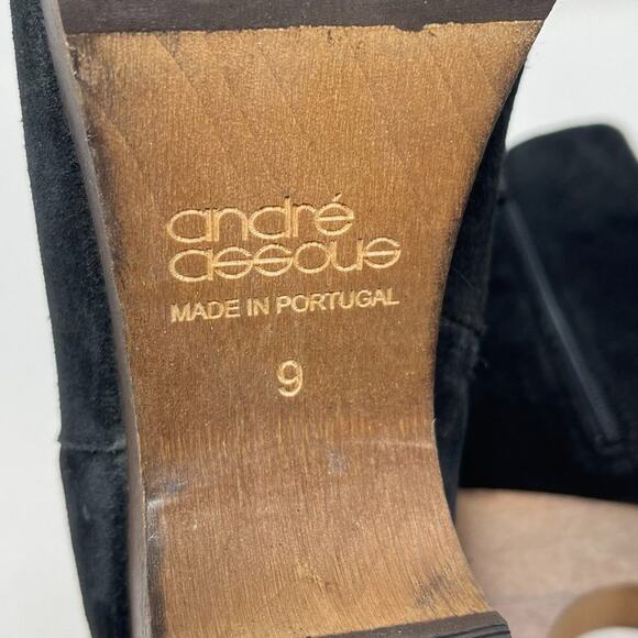 Andre Assous Women's Sanaa Ankle Boots - Black - Size 9 - Picture 8 of 9